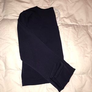 Lululemon Reveal long sleeve crop top